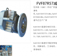 FVF87R57-515-YVP80-4-M1-R減速電機型號解析