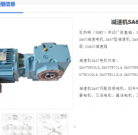 SA67DV100L4/10.03/3KW減速電機(jī)型號解析