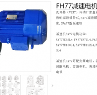 FH77BDRN112M4BE5HF_TF_EK8C-i19.7減速機(jī)型號(hào)解析